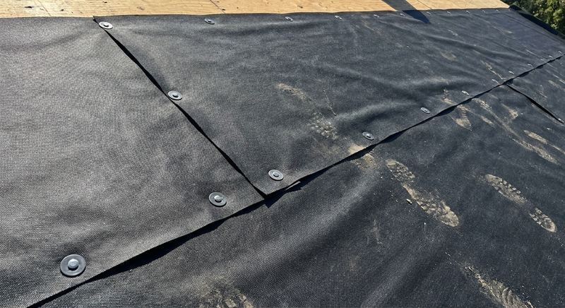 Roof underlayment and waterproof barrier installation by Trini Homes in Gainesville FL